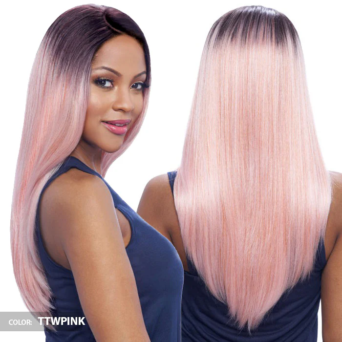 Vanessa Top Middle C-Side Swissilk Lace Front Part Wig - TOPS MC CANTY - Image 2
