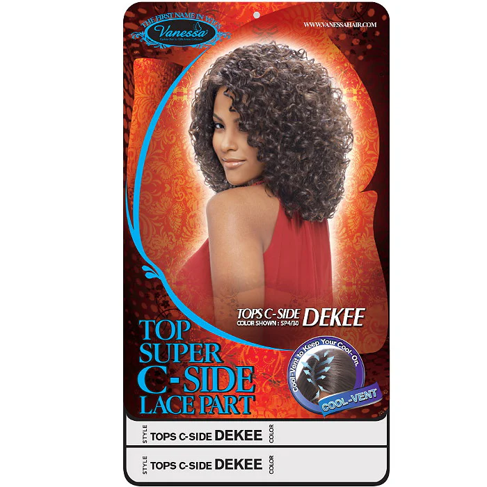 Vanessa Top Super C Side Lace Part Wig - DEKEE - Image 4