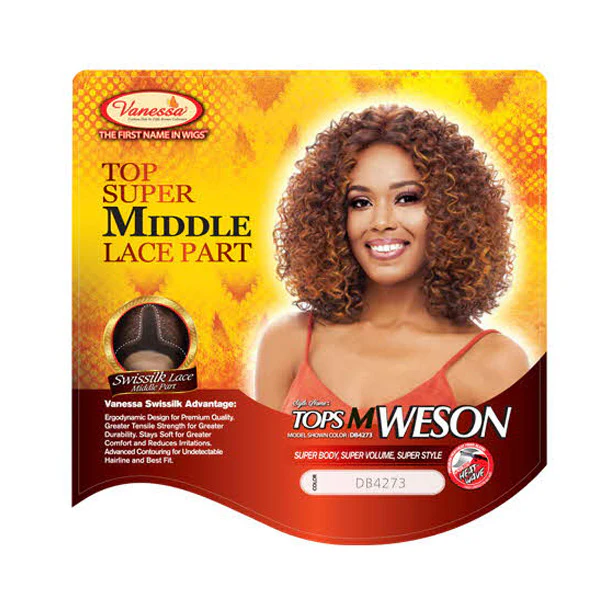 Vanessa Swissilk Top Super Middle Lace Part Wig - TOPS M WESON - Image 5