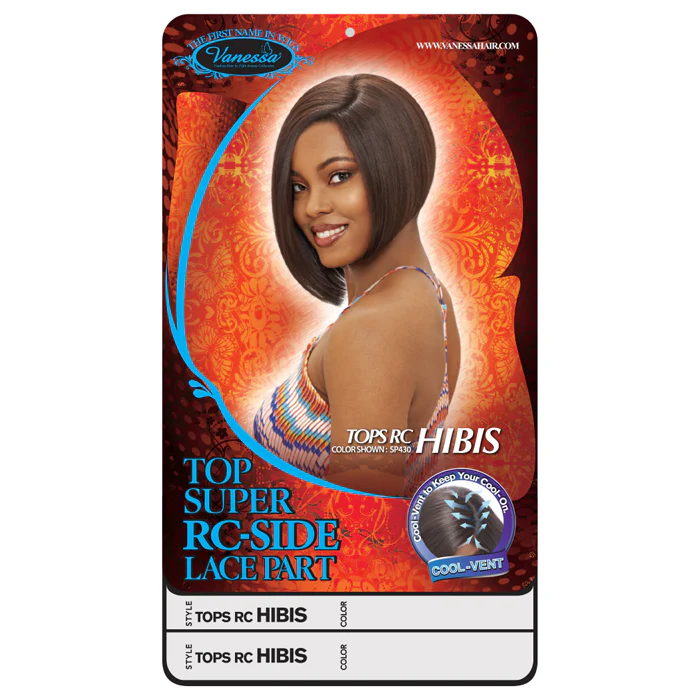 Vanessa Top Super RC-Side Lace Part Wig - TOPS RC HIBIS - Image 4