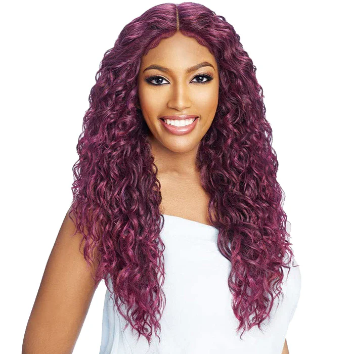 Vanessa Tops 5" Deep Middle Lace Part Swissilk Wig - CIENNA 28