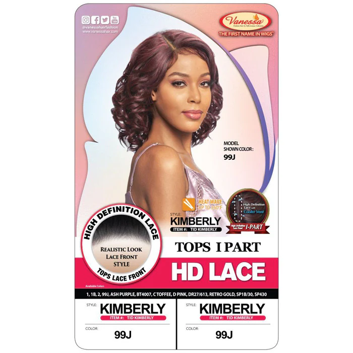 Vanessa Tops I-Part HD Lace Front Wig - KIMBERLY - Image 4