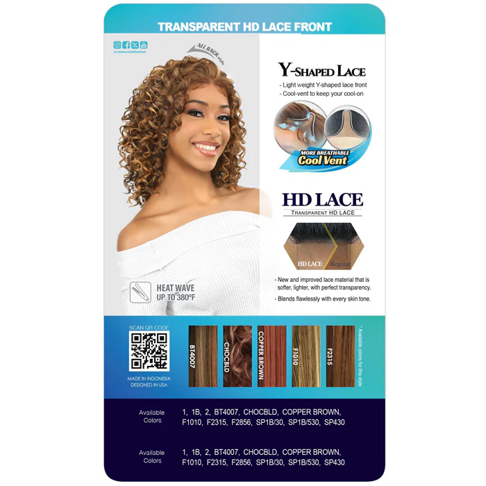 Vanessa Tops Y-Part HD Lace Front Wig - AMANDA - Image 6