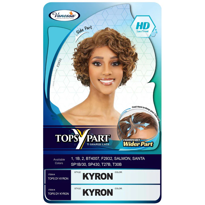 Vanessa Tops Y Part HD Lace Front Wig - KYRON - Image 4