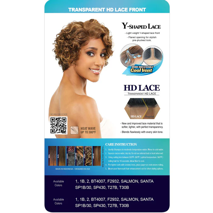 Vanessa Tops Y Part HD Lace Front Wig - KYRON - Image 5