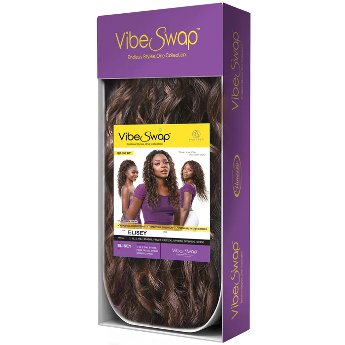 Vanessa Vibe Swap Half Wig - ELISEY - Image 6