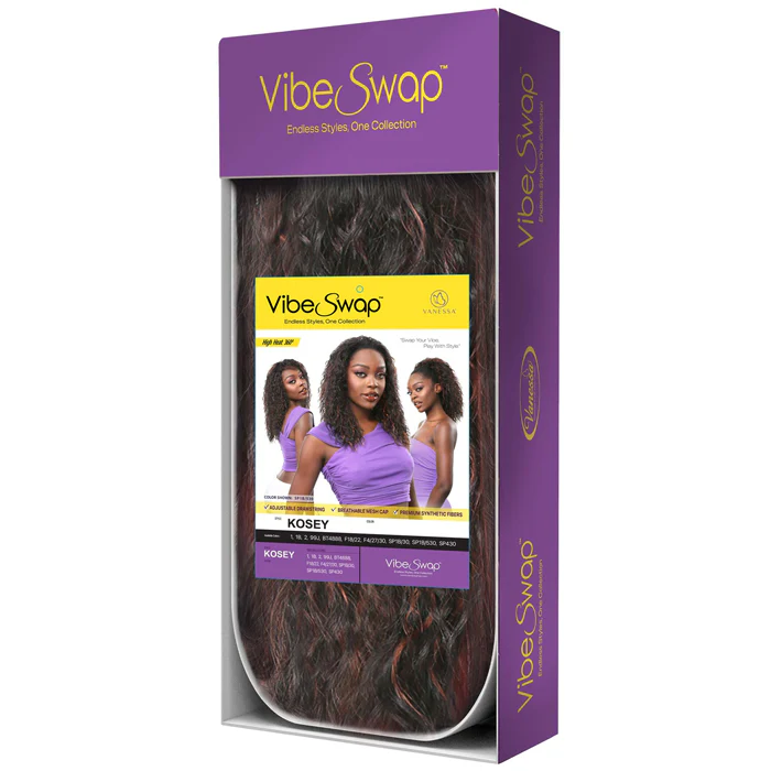 Vanessa Vibe Swap Half Wig - KOSEY - Image 6