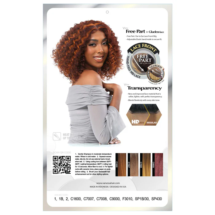 Vanessa View 134 Glueless HD 13x4 Lace Front Wig - VIEW134 VADA - Image 4