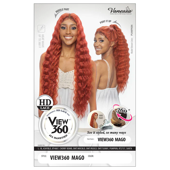 Vanessa View 360 HD All Hand-Tied 360 Lace Frontal Wig - VIEW360 MAGO - Image 6