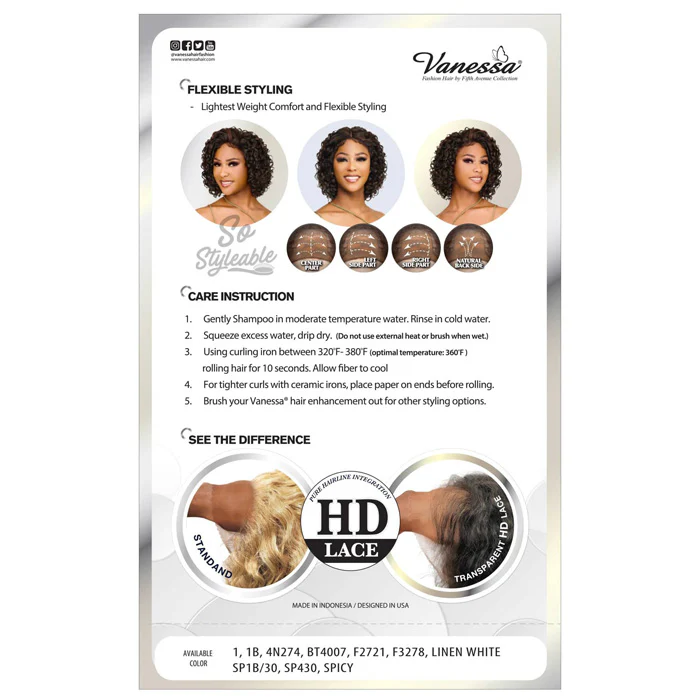Vanessa View 44 HD 4X4 Lace Front Wig - VIEW44 GIO - Image 4