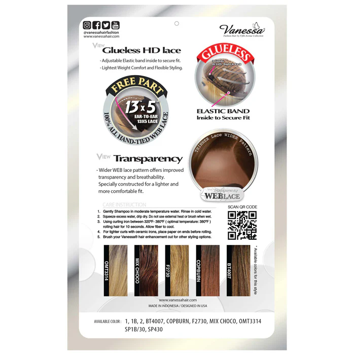 Vanessa View Glueless 13x5 HD Lace Front Wig - VIEW 135 COSOLA - Image 5