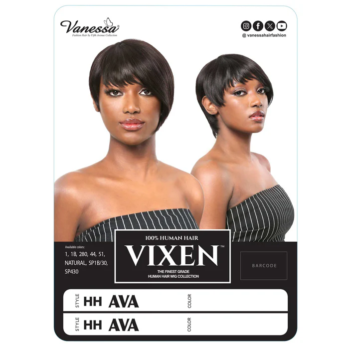 Vanessa Vixen 100% Human Hair Full Wig - HH AVA - Image 3