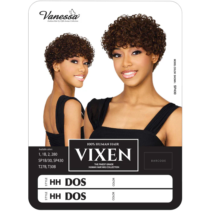 Vanessa Vixen 100% Human Hair Full Wig - HH DOS - Image 3