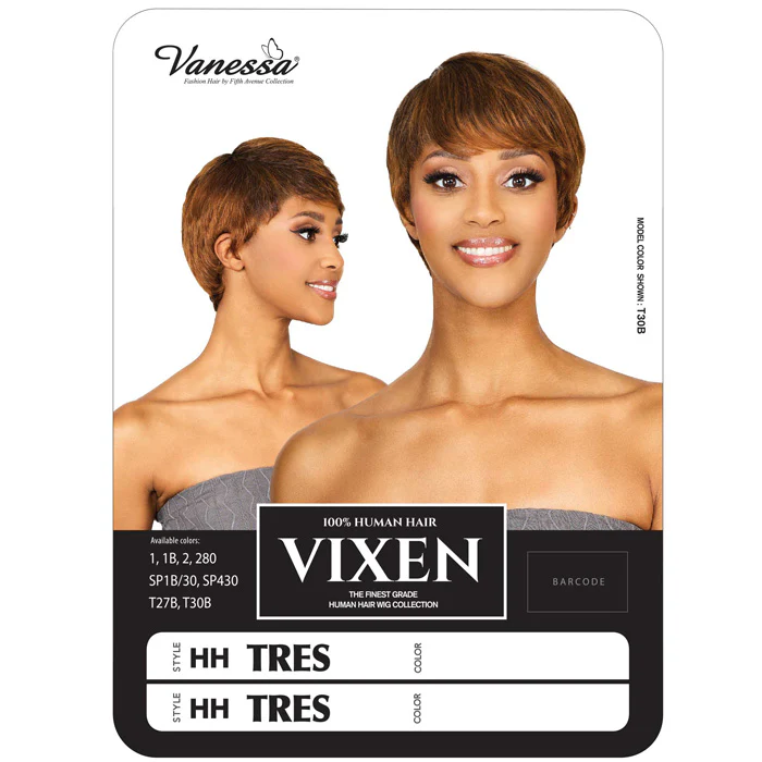 Vanessa Vixen 100% Human Hair Full Wig - HH TRES - Image 3