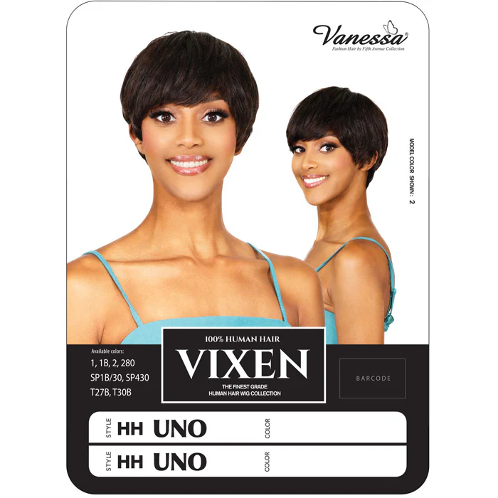 Vanessa Vixen 100% Human Hair Full Wig - HH UNO - Image 4