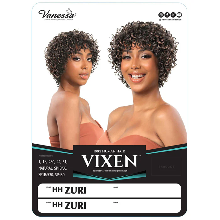 Vanessa Vixen 100% Human Hair Full Wig - HH ZURI - Image 3
