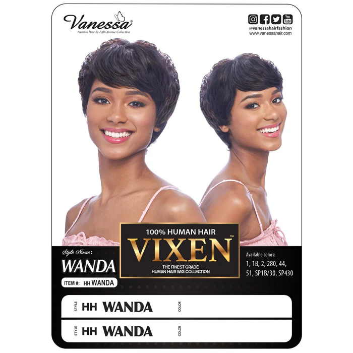 Vanessa Vixen 100% Human Hair Wig - HH WANDA - Image 5