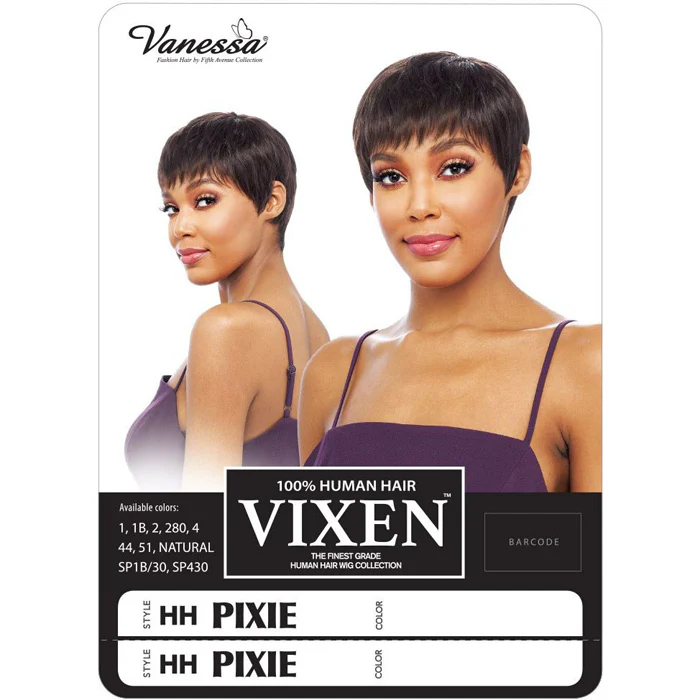 Vanessa Vixen Human Hair Wig - HH PIXIE - Image 4