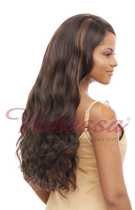Vanessa Honey-4 Brazilian Human Hair Blend Lace Front Wig T4HB FACONY - Image 5