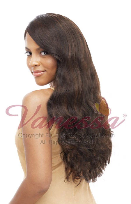 Vanessa Honey-4 Brazilian Human Hair Blend Lace Front Wig T4HB FACONY - Image 6