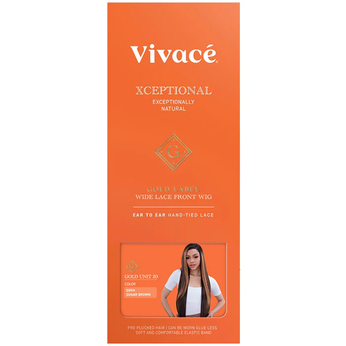 Vivace Xceptional Gold Label Glueless Wide Straight HD Lace Front Wig - GOLD UNIT 20 - Image 7