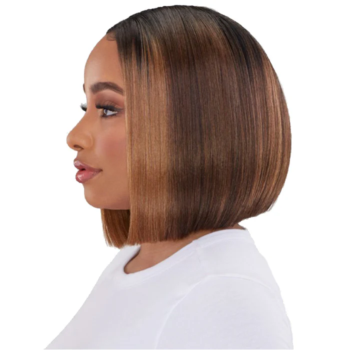 Vivace Xceptional Gold Label Wide Glueless Straight Bob HD Lace Front Wig - GOLD UNIT 1 - Image 4