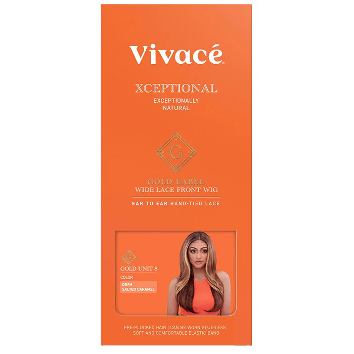 Vivace Xceptional Gold Label Wide Glueless Straight HD Lace Front Wig - GOLD UNIT 8 - Image 6