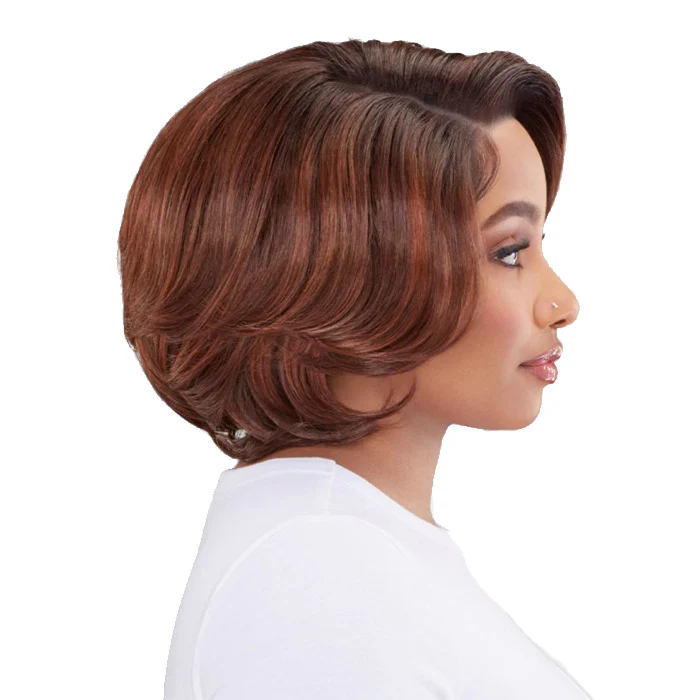 Vivace Xceptional Gold Label Wide Glueless Wavy Bob HD Lace Front Wig - GOLD UNIT 3 - Image 4