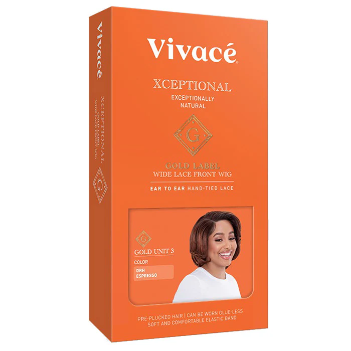 Vivace Xceptional Gold Label Wide Glueless Wavy Bob HD Lace Front Wig - GOLD UNIT 3 - Image 7