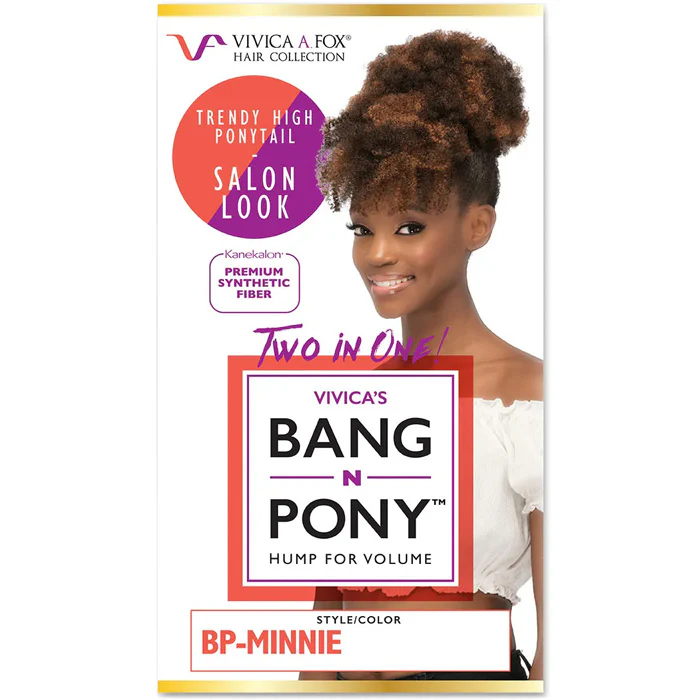 Vivica A Fox Bang N Pony Ponytail - BP-MINNIE - Image 4