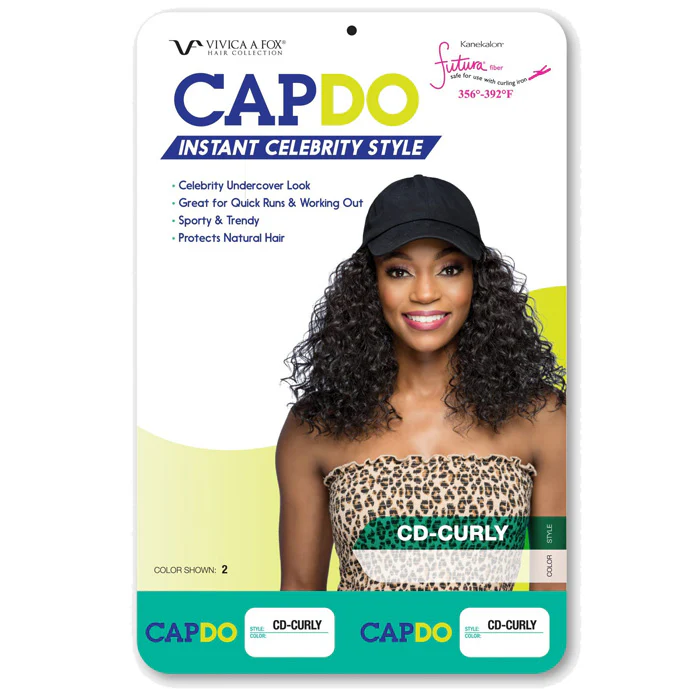 Vivica A Fox Cap Do Instant Celebrity Style Synthetic Wig - CAPDO CD CURLY - Image 4