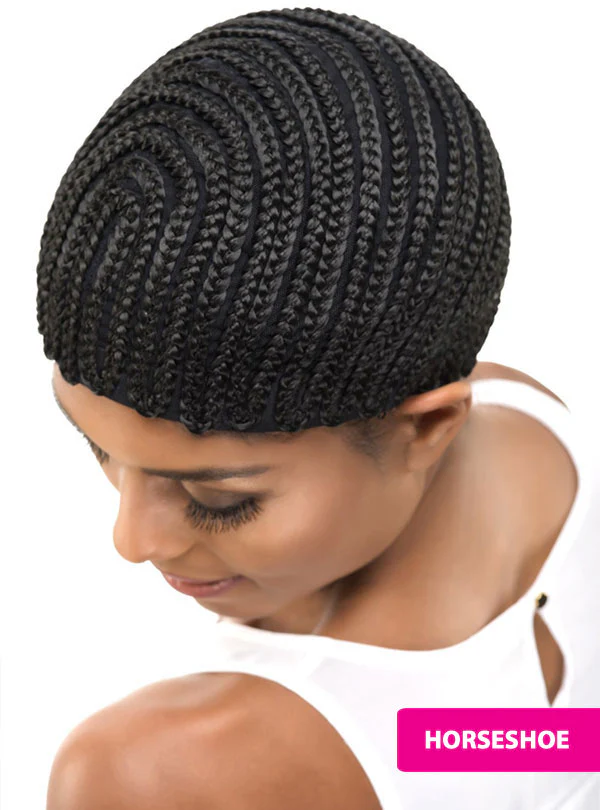 Vivica A Fox Cornrow Express Cap - STRAIGHT BACK or HORSESHOE (Silicon Base) - Image 3