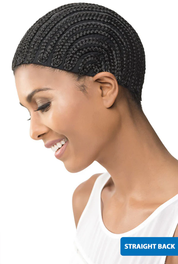Vivica A Fox Cornrow Express Cap - STRAIGHT BACK or HORSESHOE (Silicon Base) - Image 7