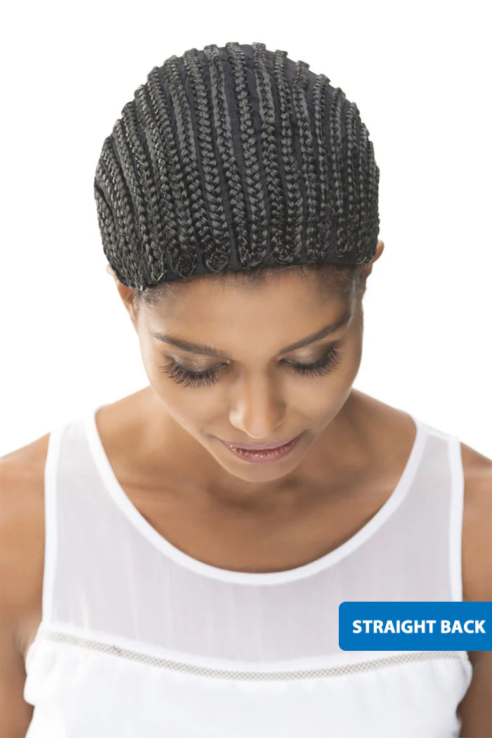 Vivica A Fox Cornrow Express Cap - STRAIGHT BACK or HORSESHOE (Silicon Base) - Image 8