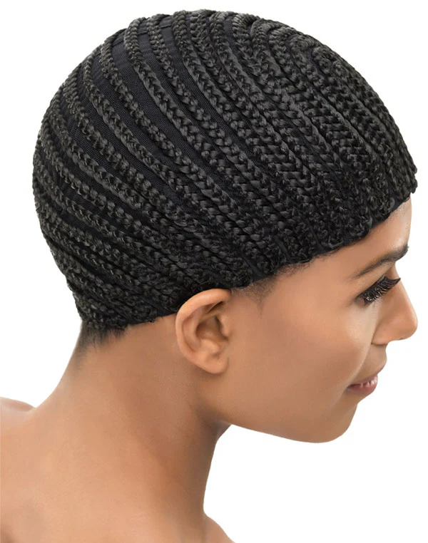 Vivica A Fox Cornrow PRO CAP STRAIGHT BACK OR HORSESHOE (With Combs) - Image 11
