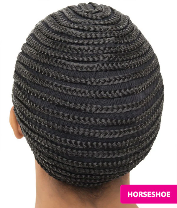 Vivica A Fox Cornrow PRO CAP STRAIGHT BACK OR HORSESHOE (With Combs) - Image 5