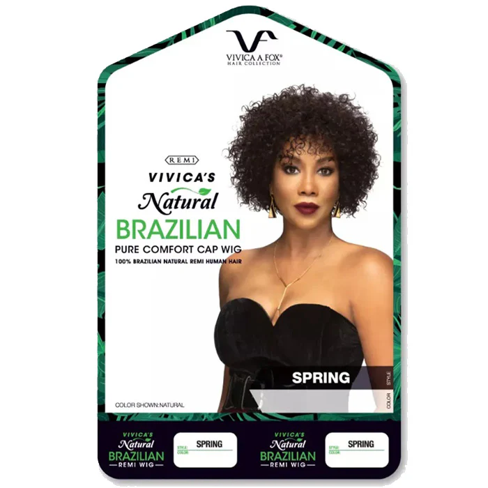 Vivica A. Fox Entice 100% Purest Virgin Remi Natural Brazilian Human Hair Wig SPRING - Image 7