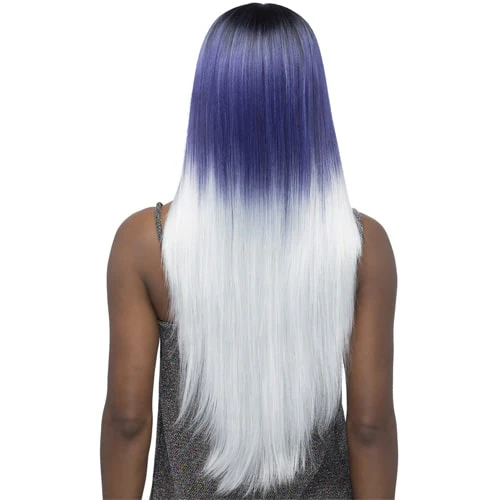 Vivica A Fox High Heat Resistant Fiber CENTER PART Lace Wig - COBIE - Image 3