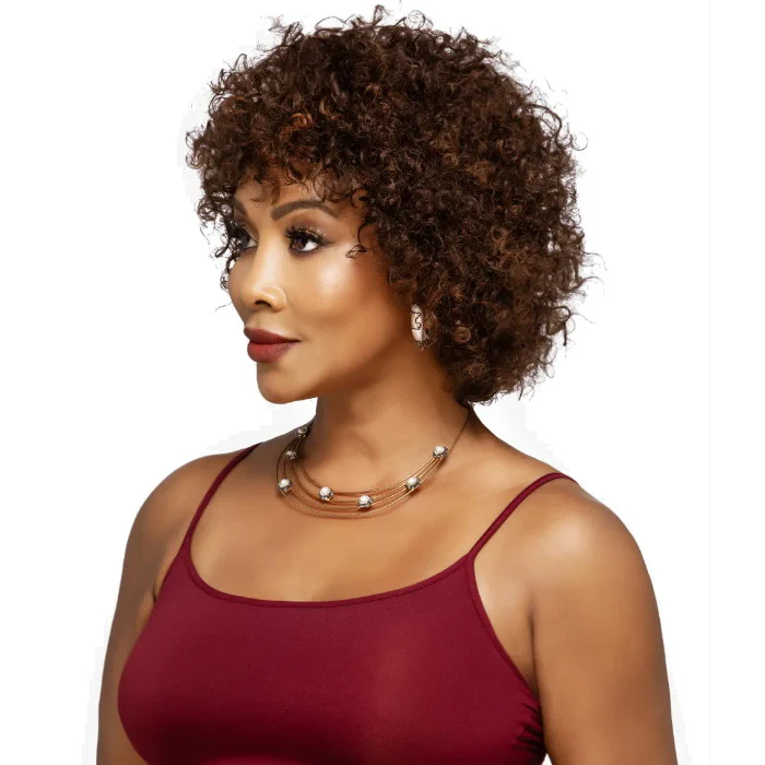 Vivica A Fox Human Hair Pure Stretch Cap Wig HH BRITTA - Image 3