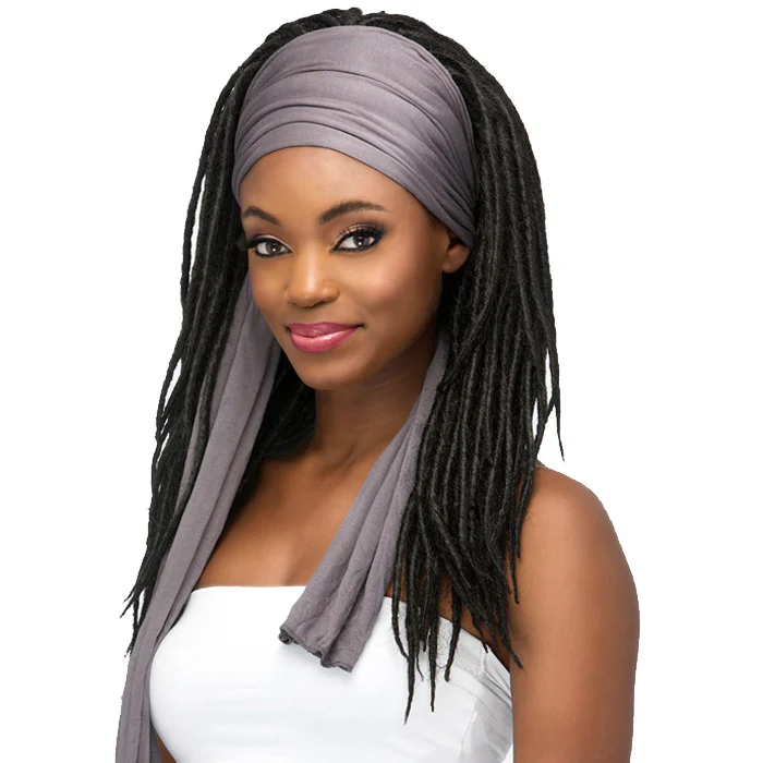 Vivica A Fox Loc Braid Head Wrap Wig - RORY - Image 2