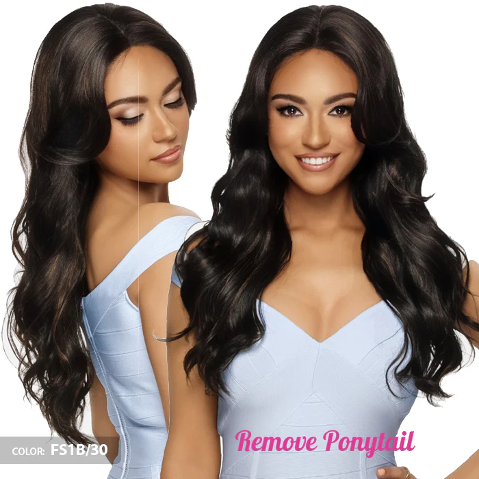 Vivica A Fox Pre-Ponytailed HD 5" Deep Lace Front Wig - HAZEL - Image 3
