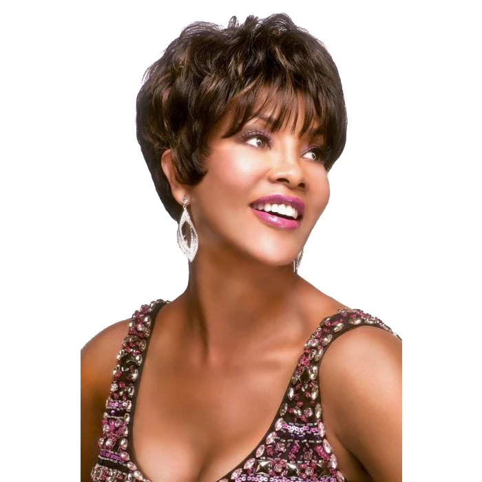 Vivica A Fox Pure Comfort Cap Human Hair Wig - H205-V - Image 2