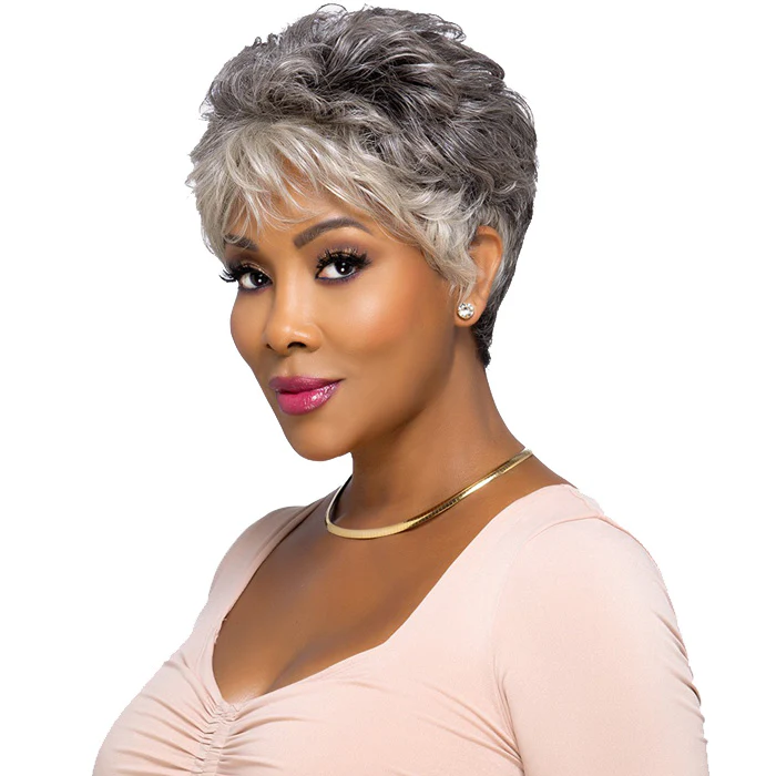 Vivica A Fox Pure Comfort Cap Human Hair Wig - H205-V - Image 3