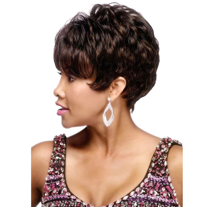 Vivica A Fox Pure Comfort Cap Human Hair Wig - H205-V - Image 4