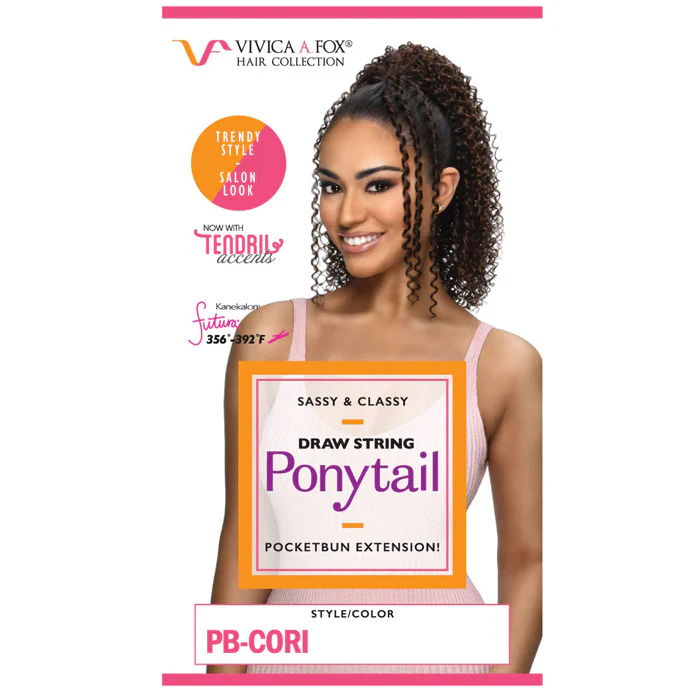 Vivica A Fox Sassy & Classy Drawstring Ponytail - PB-CORI - Image 4