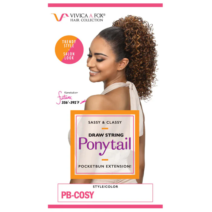 Vivica A Fox Sassy & Classy Drawstring Ponytail - PB-COSY - Image 4