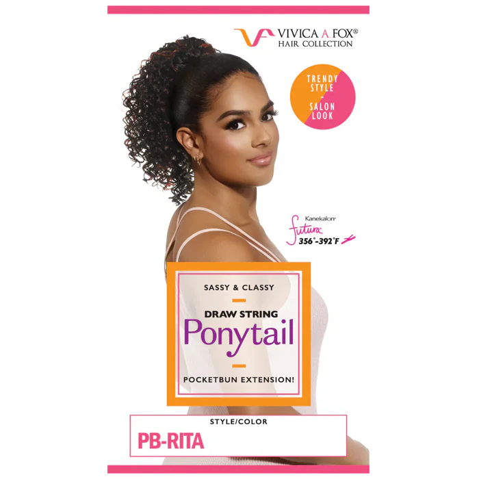 Vivica A Fox Sassy & Classy Drawstring Ponytail - PB-RITA - Image 3