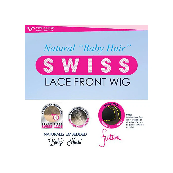 Vivica A Fox Swiss Deep Hand-Tied Lace Part Wig - JULIE - Image 4
