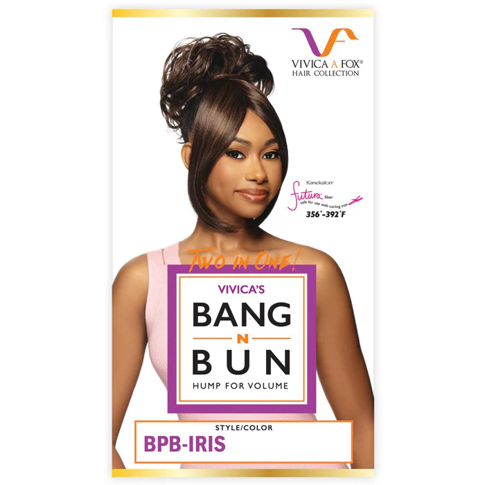 Vivica Fox Bang N Bun Hair Pieces - BPB-IRIS - Image 3