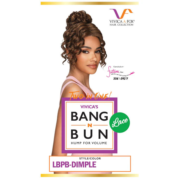 Vivica A Fox Bang N Bun Lace Hair Pieces - LBPB-DIMPLE - Image 4